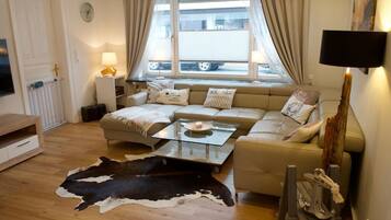 TV connectée, cheminée