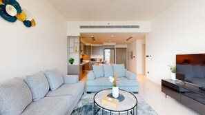 Living area - P402 Sunrisebay (Dubai)