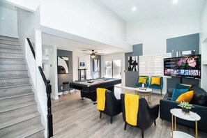 Games room - Sophisticated 4BR Vegas Pool Getaway w/ Pool Table (North Las Vegas)