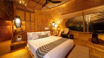 Cocoon Jungle | Vista dalla camera