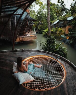 Floating Lake | Terrace/patio -  Ulaman Eco Luxury Resort (Tabanan)
