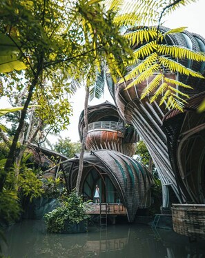 Floating Lake | Terrace/patio -  Ulaman Eco Luxury Resort (Tabanan)