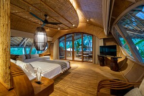 Cocoon Jungle | Literie de qualité, minibar contenant certains articles gratuits