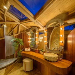 樹屋 (Avatar) | 浴室 | 免費盥洗用品、吹風機、浴袍、拖鞋