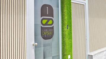 Façade de l’hébergement