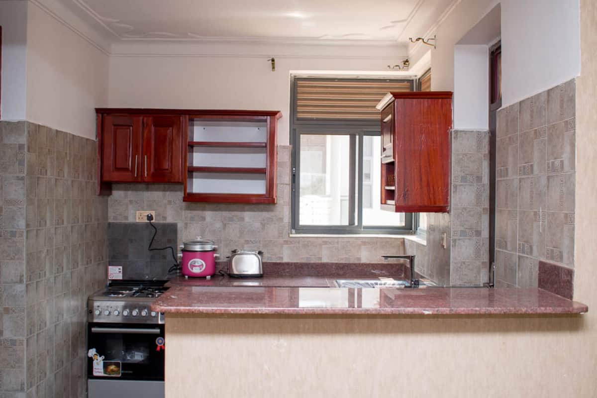Fridge, cookware/dishes/utensils