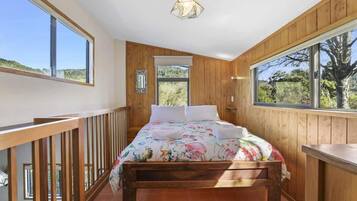 2 bedrooms, iron/ironing board, travel crib, WiFi