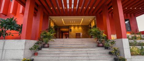 Entrée de l’hébergement