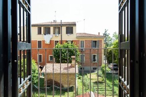 Blick von der Unterkunft