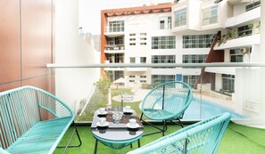 Basic Apartment | Balcony - KOHH – 1BR in Cappadocia (Dubai)