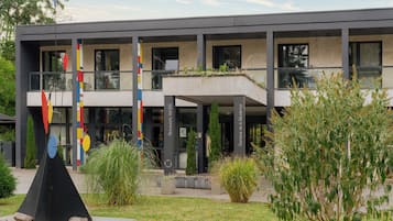 Voorkant van accommodatie