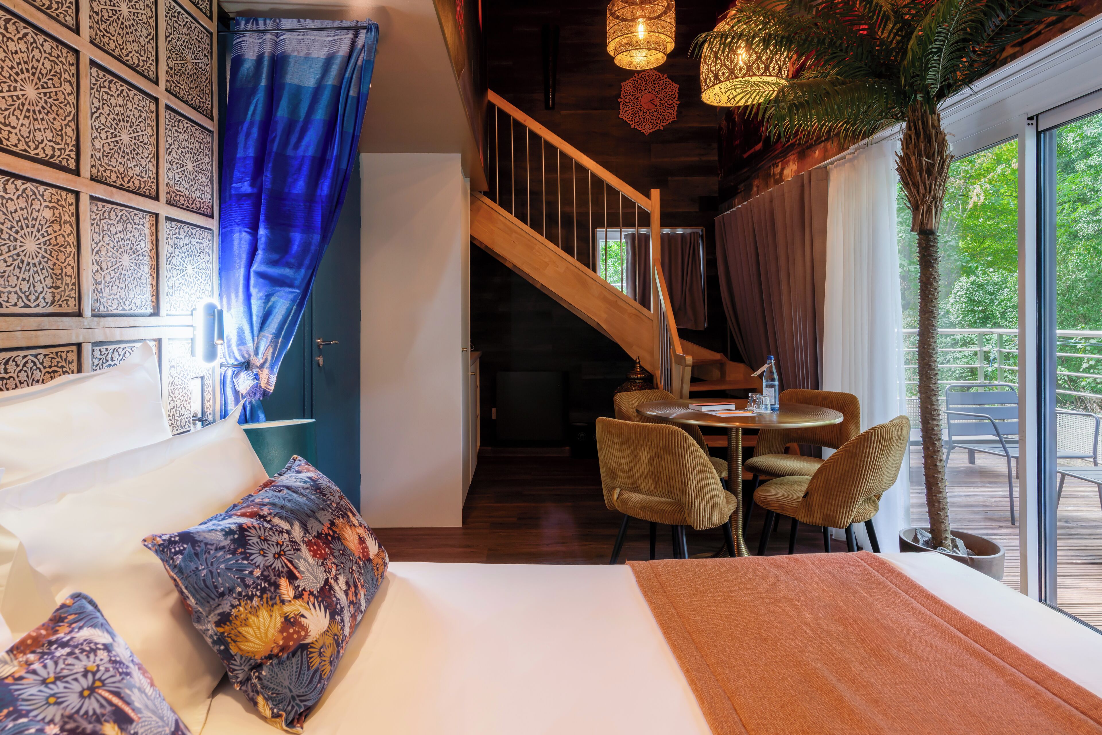 Lodge Duplex Bord D'étang | Hypo-allergenic bedding, minibar, individually decorated