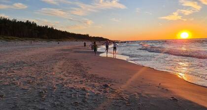 Beautiful old house by the Baltic Sea