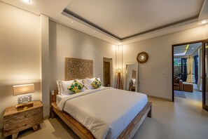 Exclusive Villa, 3 Bedrooms, Pool View | Free WiFi, bed sheets