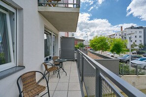 Apartemen, 1 kamar tidur, balkon | Balkon
