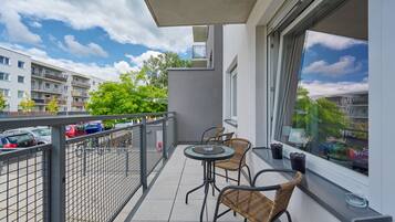 Apartemen, 1 kamar tidur, balkon | Balkon
