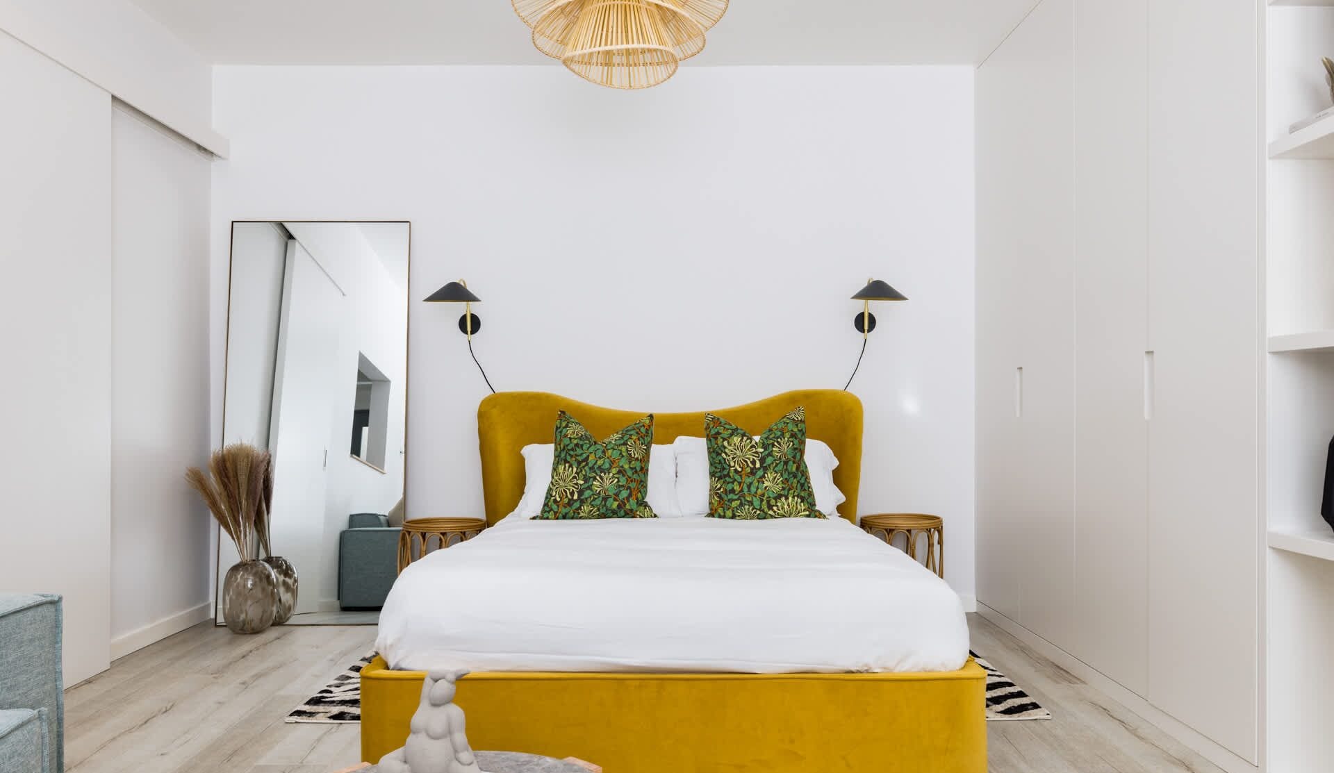 Desk, iron/ironing board, travel crib, WiFi