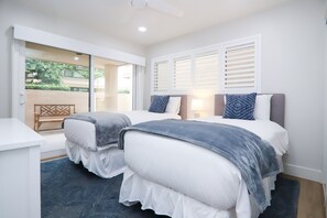 2 bedrooms, desk, iron/ironing board, free WiFi