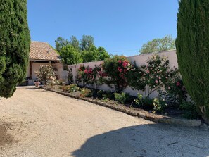 Overnattingsstedets uteområder