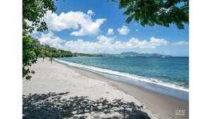 A beach with clear skies, calm waters, and distant mountains. - Housing 3mn from the sea! 🌴🌊 Sea view, private beach and pool access (Schoelcher)