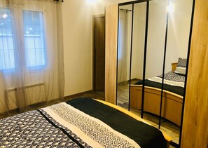 2 chambres, Wi-Fi, literie fournie