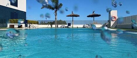 Alberca al aire libre