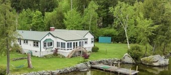 Lake Wentworth Estate: Unobstructed Sunset Views, Private Beach, Fire Pit, Lawn