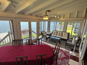 Interior - Lake Wentworth Estate: Unobstructed Sunset Views, Private Beach, Fire Pit, Lawn (Wolfeboro)
