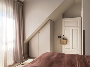 1 chambre, fer et planche Ă repasser, Wi-Fi, draps fournis