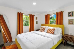 1 bedroom, iron/ironing board, travel cot, free WiFi