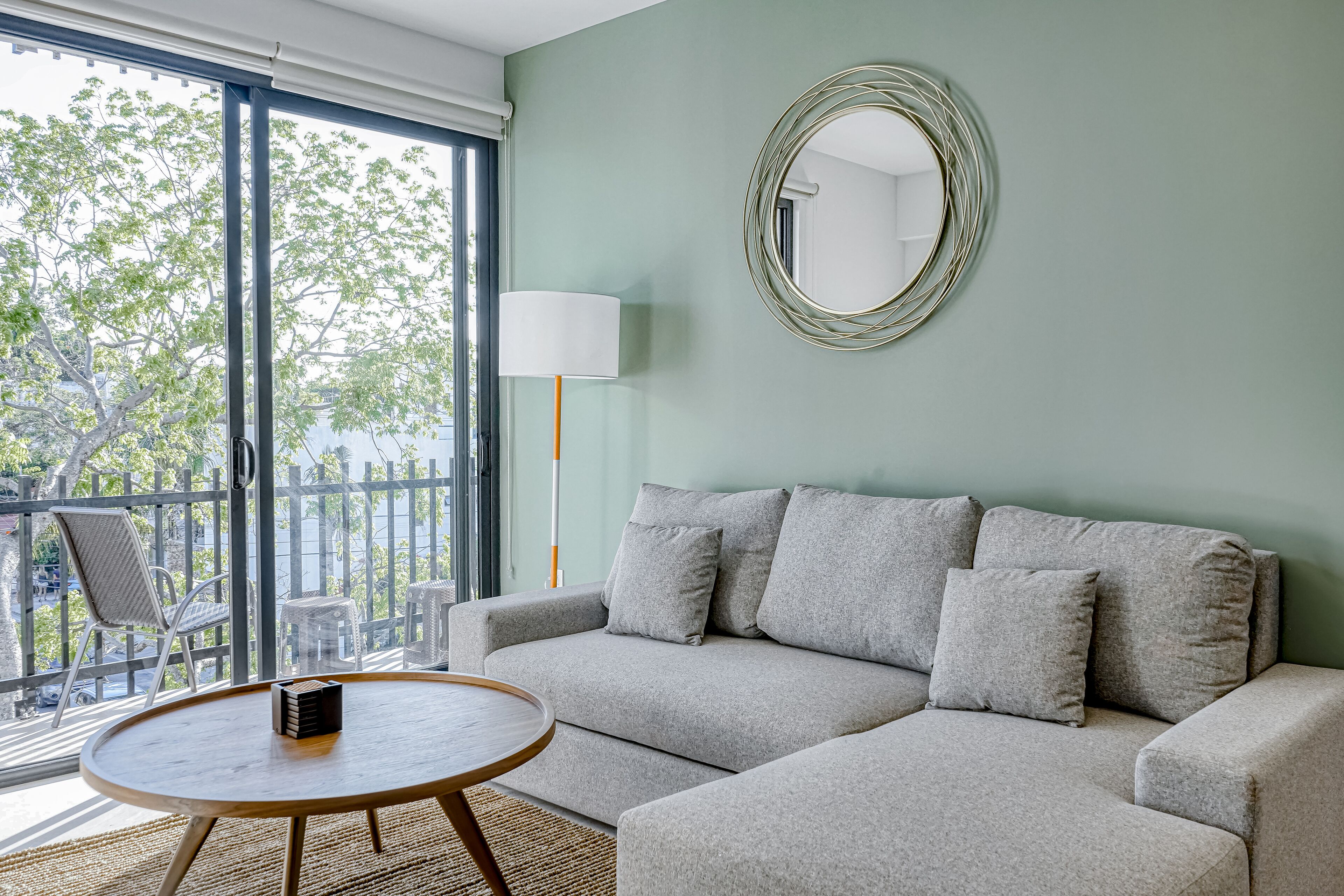 Chic condo with rooftop & courtyard pools, private balcony, & W/D - near beach