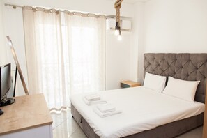 Appartement | 2 slaapkamers, een strijkplank/strijkijzer, gratis wifi, beddengoed