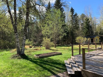 Cozy vacation home with large terrace, 8 min from the sea