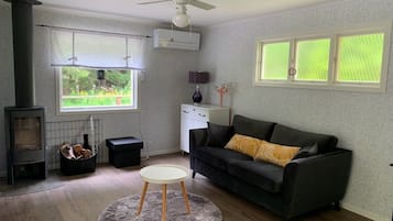 Fernseher, Kamin