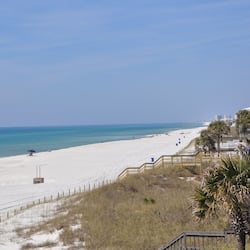Beach nearby, white sand