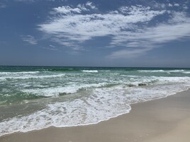 Beach nearby, white sand