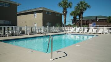 Seasonal outdoor pool