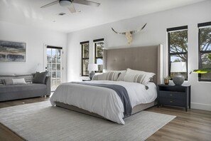 5 chambres, fer et planche à repasser, accès au Wi-Fi (inclus)