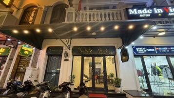 Fassade der Unterkunft