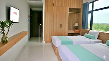 Sábanas de algodón egipcio, ropa de cama de alta calidad y minibar