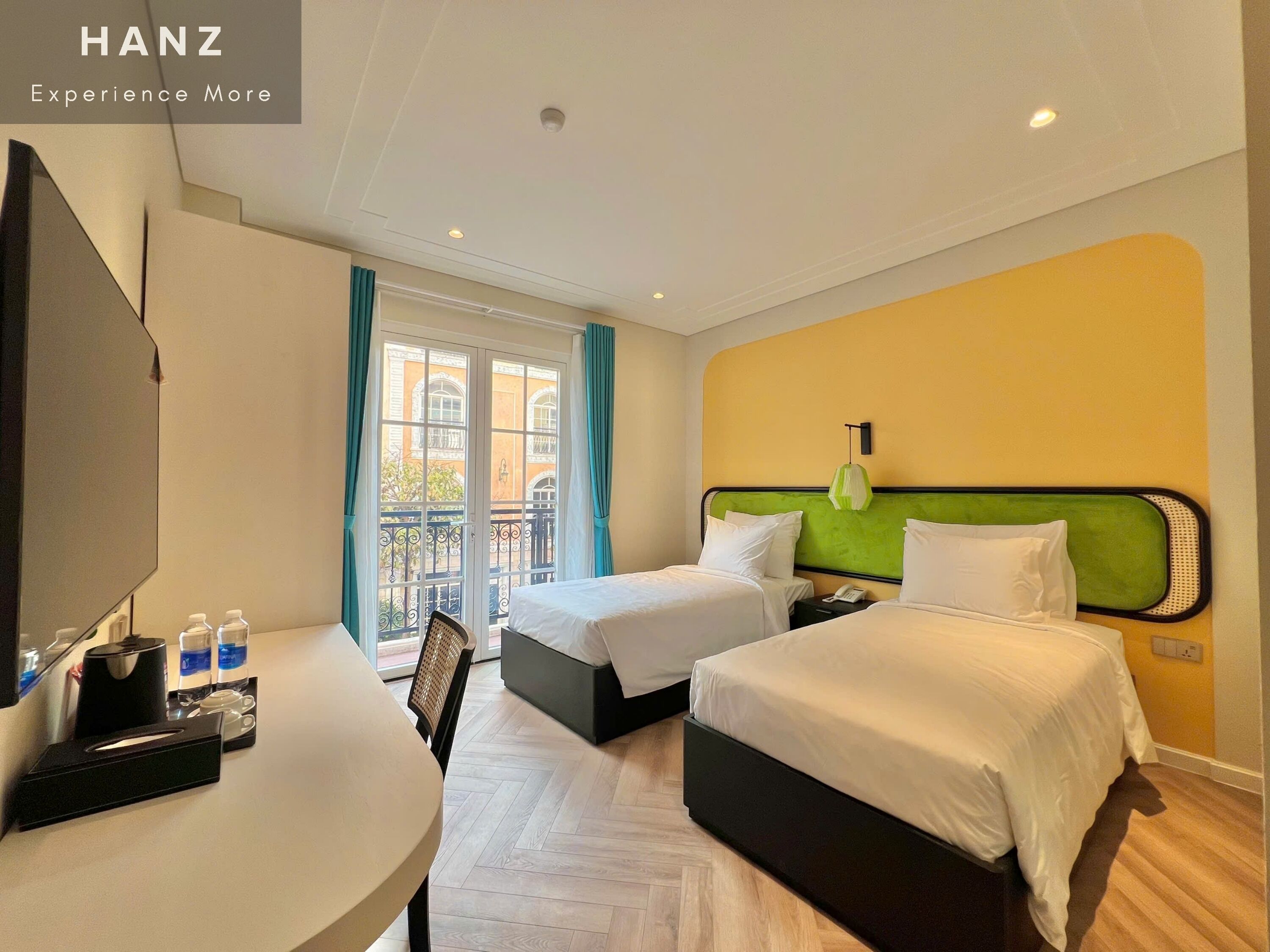 Phòng đôi hoặc 2 giường đơn Superior | Bộ trải giường bằng vải cotton Ai Cập, bộ đồ giường cao cấp 