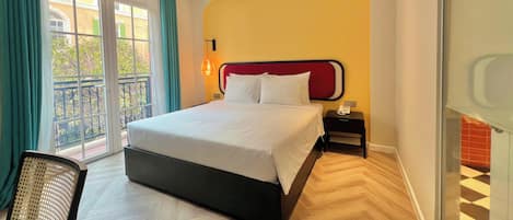 Superior Double Room | Egyptian cotton sheets, premium bedding, memory foam beds, minibar