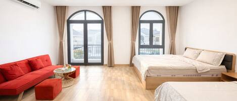 Tremannsrom – superior | Sengetøy i egyptisk bomull, sengetøy av topp kvalitet og minibar