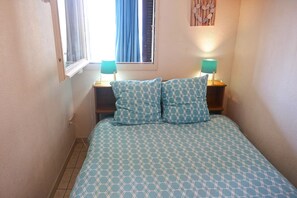 1 bedroom, travel crib, free WiFi
