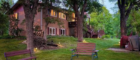 Àrea exterior de l'allotjament