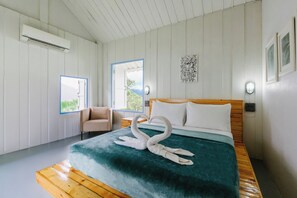 Deluxe Double Room, 1 King Bed, Non Smoking, Private Bathroom | Bed sheets - Slumber Resort Koh Chang (Ko Chang)