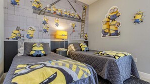 5 bedrooms, iron/ironing board, free WiFi, bed sheets