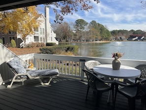 Outdoor dining - Bethany Beach Sea Colony Resort Condo w/Lake Views. (Bethany Beach)