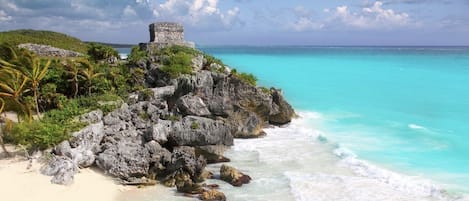 Beach nearby, beach towels