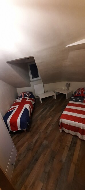 1 chambre, Wi-Fi, draps fournis